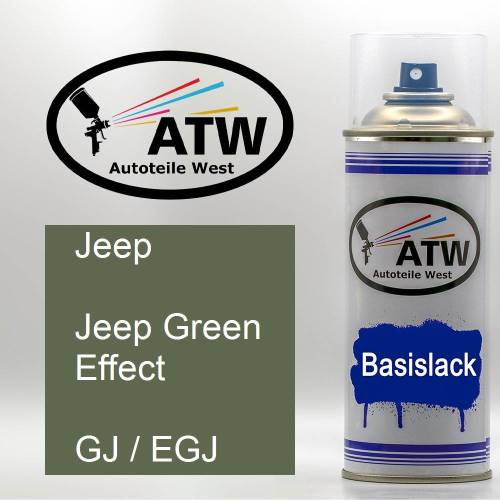 Jeep, Jeep Green Effect, GJ / EGJ: 400ml Sprühdose, von ATW Autoteile West.